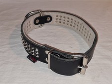 Hundehalsband Nieten Leder