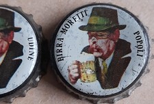 1 Kronkorken MORETTI POPOLI ITALY BEER OLD bottle cap tappo corona crown chapa 