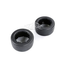 TSRC Hinterreifen Satz Schwarz Für 1:5 HPI RV Baja 5B 5T 5SC RC Car Teile