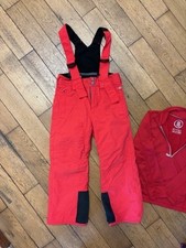 Rote Skihose Kinder von Bogner  Größe 110-116