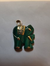 Anhänger Elefant - Gelbgold
