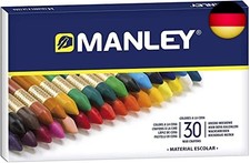 MANLEY 936158 30 Wachsmalstiften