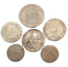 Silber münzen konvolut - ,