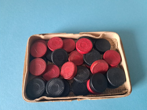 Alte carrom spielsteine - alte,
