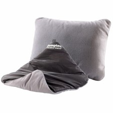 Semptec Camping Kissen: Aufblasbares Wende-Kopfkissen, 37 x 28 cm