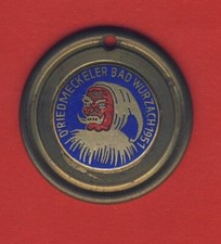 Faschings-Fasnet Orden Bad Wurzach D`Riedmeckeler Bad Wurzach 1951 Waldsee