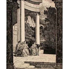 Max Klinger Amor Psyche und