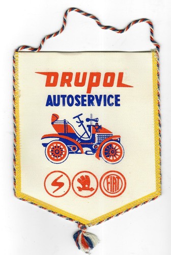 Alter auto wimpel trabant - ,