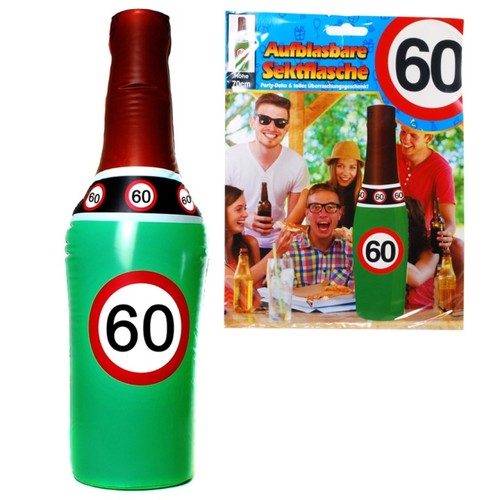 Aufblasbare sektflasche - aufblasbare,