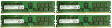 4x 32GB 128GB DDR4 2666 MHz ECC REG MTA36ASF4G72PZ-2G6E1 Server Workstation RAM