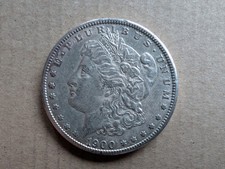 USA Morgan Dollar 1900 Silber