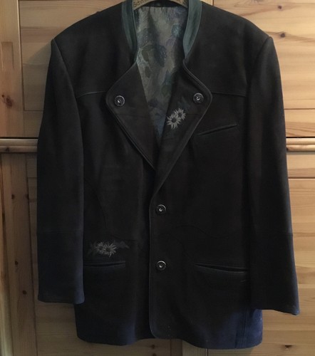 Herren wildleder trachtenjacke - herren,
