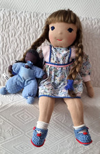 Puppe Stoffpuppe 46 cm