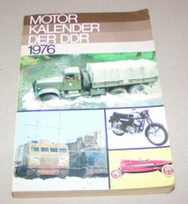 Motorkalender der DDR 1976 -