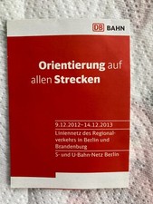 Streckenfahrplan Orientierung