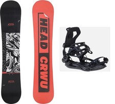 HEAD Progress 154 Snowboard All Mountain Board Set inkl. FASTEC Bindung 2025 NEU