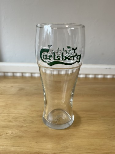 Vintage carlsberg bierglas - vintage,
