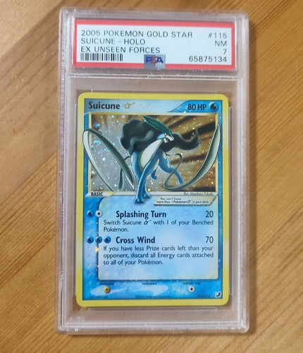 Pokemon suicune goldstar psa - suicune,