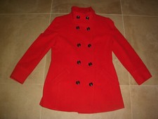 "FUCHS SCHMITT"-KURZMANTEL/ JACKE, SIZE:38, ROT, NP:219€, MADE IN ITALY, WIE NEU