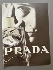Prada Infusion D`Homme Parfum Fragrance Original 2008 Vintage Ad Werbung Reklame