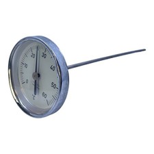 Manotherm Bimetall Thermometer 0–60 °C Einsteckthermometer für Industrie