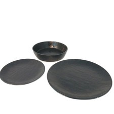 Navaris Steingut Teller Set 6 Personen 18 Teile Geschirrset modern