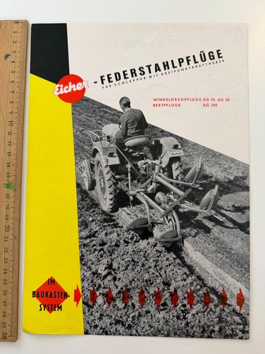 Orig prospekt eicher - orig.,