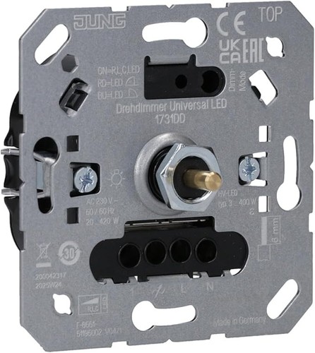 Jung led drehdimmer 1731 y - jung, led-drehdimmer