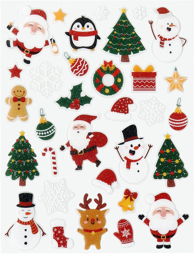 Weihnachts sticker blätter - sticker,,