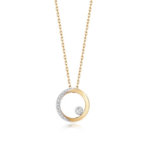 Schwebender diamant kreis - diamant,