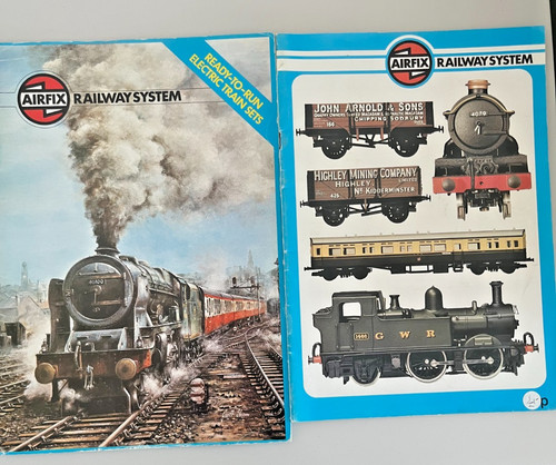 Airfix eisenbahn kataloge - airfix,