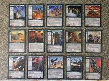 Battletech CCG Sammelkarten – Konvolut (15 Karten)