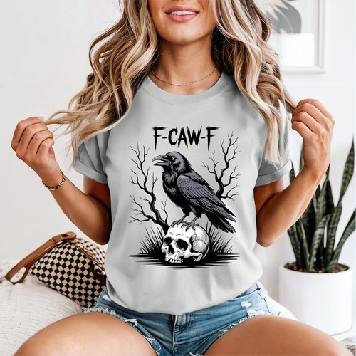 Gothic rabe damen shirt - rabe, t-shirt
