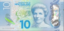Neuseeland Banknote 10 Dollar