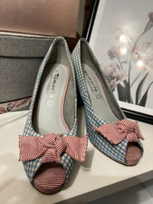 Tamaris pumps Peeptoes Highheels Größe 38 Rockabilly 