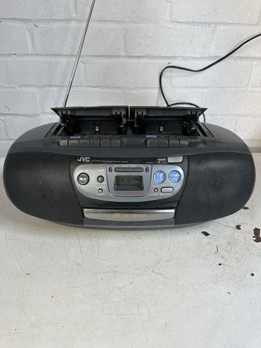 Jvc audio dual kassette fm - cd,
