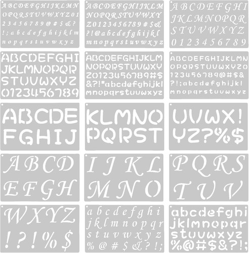 Buchstaben und - buchstaben-,