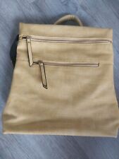 Damen  Rucksack, Tasche, Shopper, gelb, neu 
