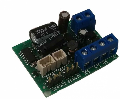 Kanal bahnschrankenmodul mit - 2-kanal,