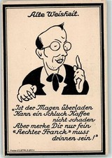 13944522 - Aechter Franck Kaffee AK Kaffeewerbung 1915