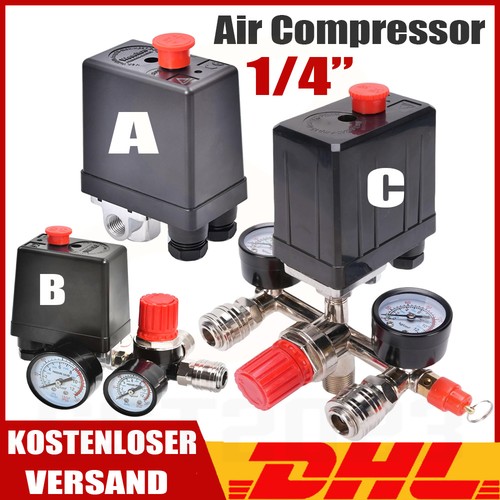 220v 240v druckregler - 220v-240v, 1/4"