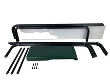 VOUNOT Kaminholzregal Aussen Metall Brennholzregal Außen Feuerholzregal