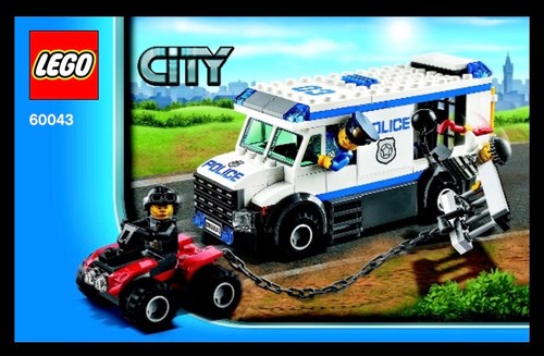 Lego city 60043 flucht aus - 60043, dem