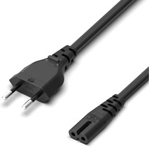 2m Netzkabel Eurostecker Typ C