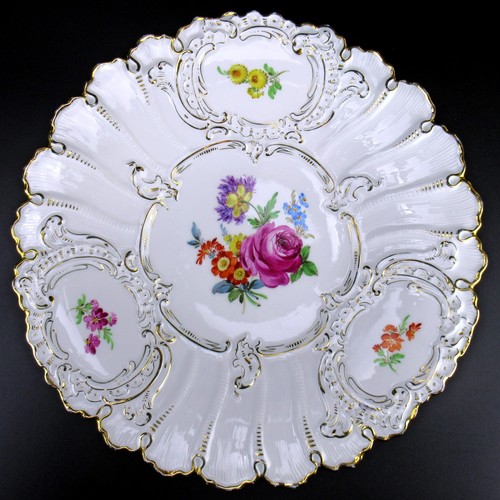 Meissen porzellan prunk schale - meissen,