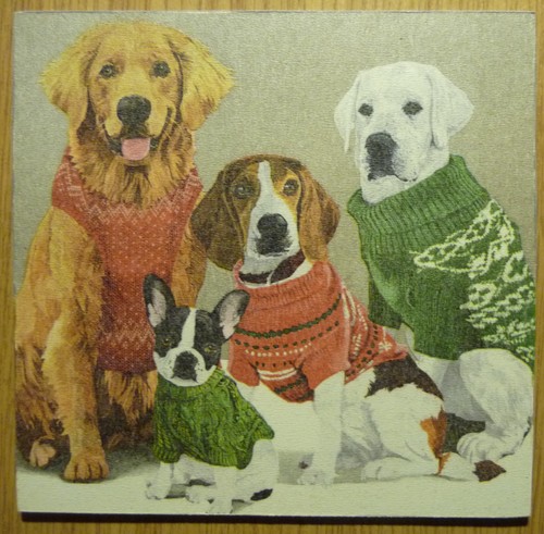Deko hdf hunde tiere - hdf,