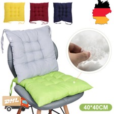 4er Set Stuhlkissen Sitzkissen