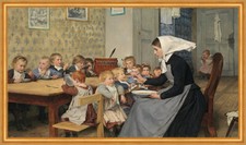 Die Kinderkrippe Albert Anker