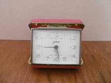 Sammlerstück Vintage Goldbuhl Reisewecker im Koffer - Westdeutschland