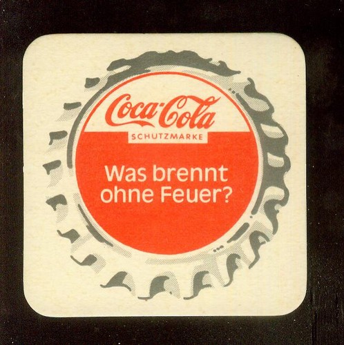 Bierdeckel coca cola - bierdeckel, coca-cola